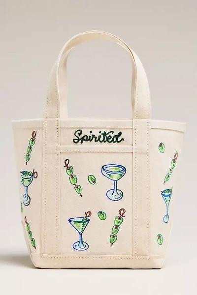 Maker / Scholar Hand-painted Canvas Tote