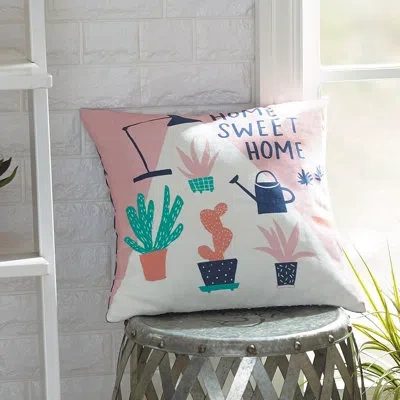 Makers Collective Life Is Sweet Cotton Throw Pillow