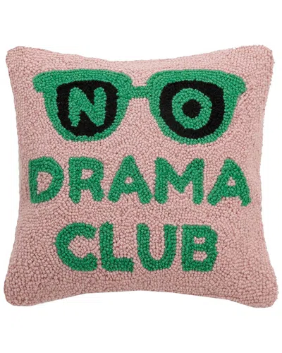Makers Collective No Drama Club Wool Hook Pillow