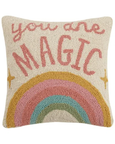 Makers Collective You Are Magic Wool Hook Pillow