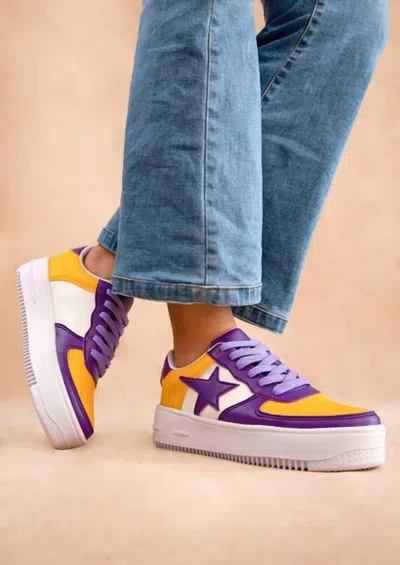 Maker's Purple Game Day Sneakers