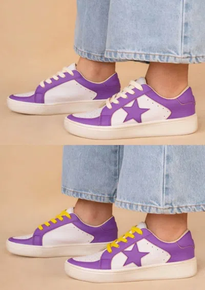 Maker's Purple Star Sneaker