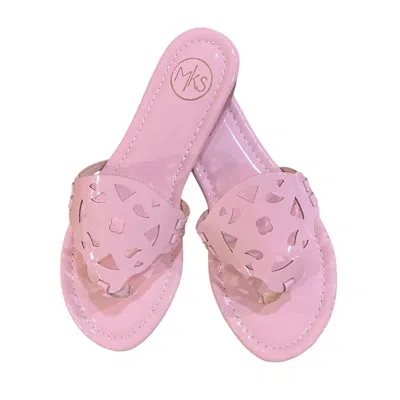 Maker's Women's Dramatic Entrance Patent Sandals In Pink