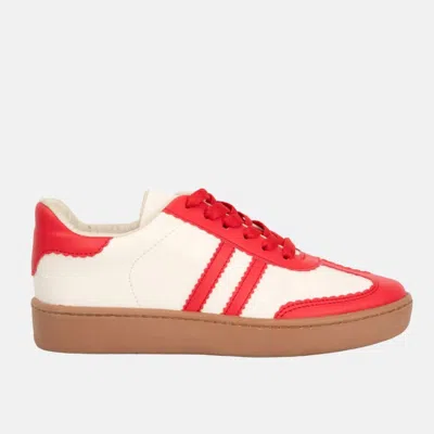 Maker's Women's Miel 78 Sneaker In Red In Animal Print