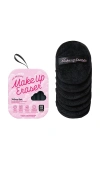 Makeup Eraser 7-pc. Chic Black Makeup-removing Cloth Set In Black