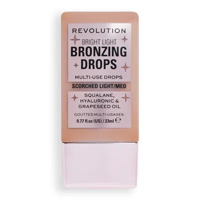 Makeup Revolution Bright Light Bronzing Drops Bronze (various Shades) - Bronze Scorched