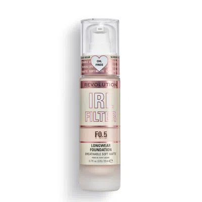 Makeup Revolution Irl Filter Longwear Foundation 23ml (various Shades) - F.05
