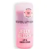 Makeup Revolution Jelly Blush Stick Lip And Cheek Stain 5.5g (various Shades) - Peach Orange In Peach Orange