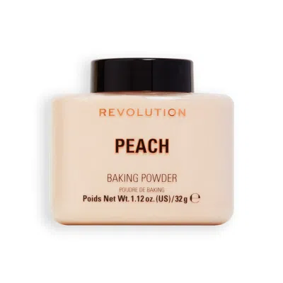 Makeup Revolution Loose Baking Powder - Peach In Neutral