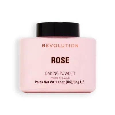 Makeup Revolution Loose Baking Powder - Rose In Pink