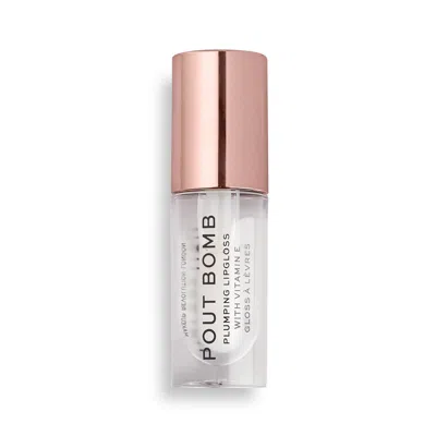 Makeup Revolution Pout Bomb Plumping Gloss 4.6ml (various Shades) - Wild Mauve Pink