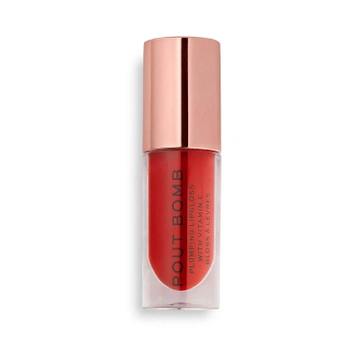 Makeup Revolution Pout Bomb Plumping Gloss (various Shades) - Juicy In White