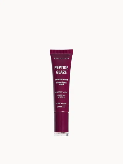 Makeup Revolution Revolution Peptide Glaze Tinted Lip Serum (various Shades) - Blueberry Muffin