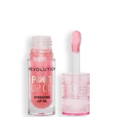 Makeup Revolution Revolution Pout Lip Oil - Glam Pink Shimmer
