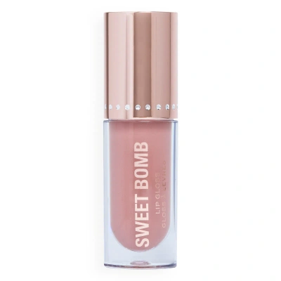 Makeup Revolution Revolution Sweet Bomb Lip Gloss 4.5ml (various Shades) - Strawberry Swirl Nude