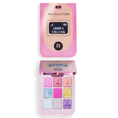 Makeup Revolution Y2k Baby Flip Phone Palette In White