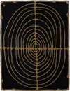 Maki Rugs Black & Beige Bullseye Rug In Black/beige