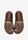 Makris Women's Sandal In Lux Brown In Multi