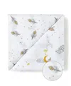 Malabar Baby Unisex 4-layer All Season Snug Blanket - Baby, Little Kid, Big Kid In Grey
