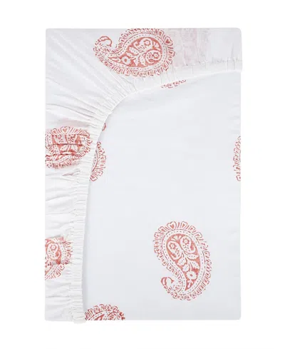 Malabar Baby Unisex Handmade Cotton Fitted Crib Sheet - Baby, Little Kid In White