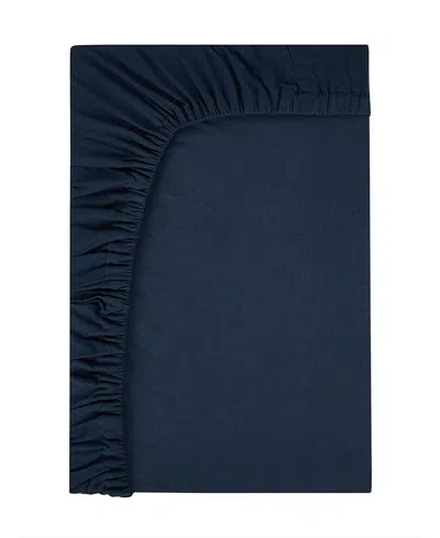 Malabar Baby Unisex Southside Fitted Crib Sheet - Little Kid In Blue
