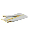 Malabar Baby Unisex Gots Certified Organic Cotton Quilted Winterweight Handmade Wearable Blanket - Little Kid In Erawan (grey  Mustard Yellow)