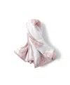 Malabar Baby Handmade Hooded Towel In Pink City