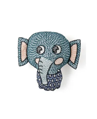 Malabar Baby Unisex Handmade Plush Toy Rattle - Baby, Little Kid In Green