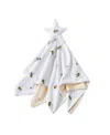 Malabar Baby Unisex Lovey Plush Security Blanket Blankie - Baby, Little Kid In Bee (white/yellow  Grey)