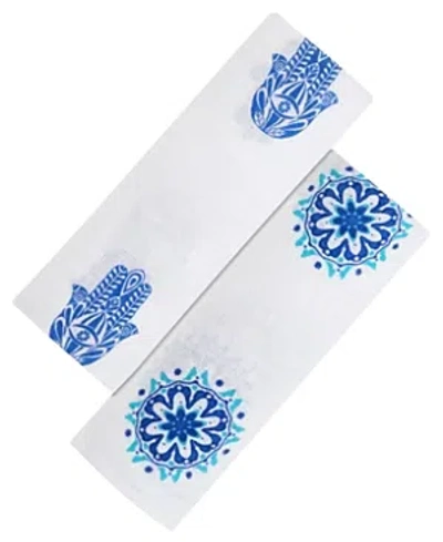 Malabar Baby Unisex Swaddle Gift Set - Baby, Little Kid In Protector Series (mandala + Hamsa)