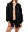 Malai Akumal Shirt In Black In Black