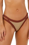 Malai Array Bikini Bottoms In Brown