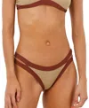 Malai Array Bikini Bottoms In Gold