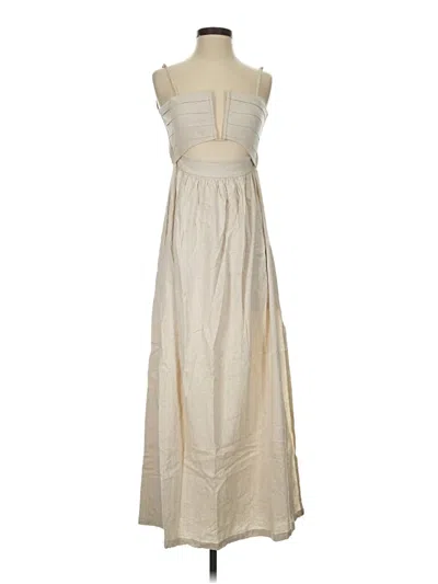 Pre-owned Malai Casual Dress In Tan