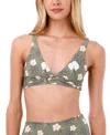 Malai Mai Costa Delicate Cutout, Full Coverage Top In Green