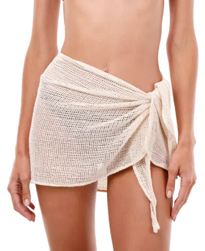 Malai Malla Mar Mini Suri Pareo In Neutral