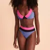 Malai Midi Bikini Top In Blue In Blue