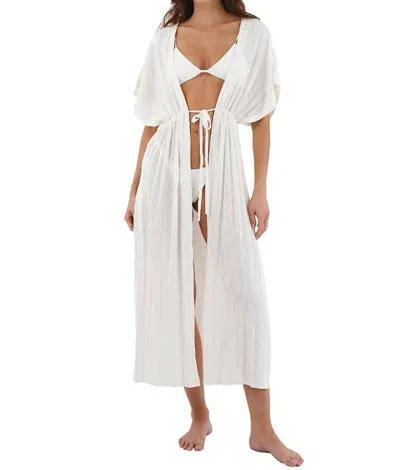 Malai Serena Kimono Coverup In Eco-white