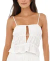 Malai Solspell Top In White