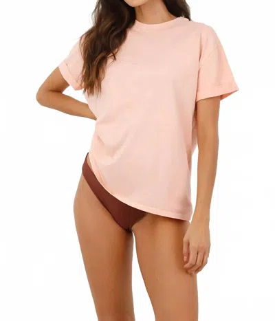 Malai Sunburst Oversize T-shirt In Pink