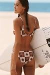 Malai Sunrise Paramount Shimmer Bikini Bottoms In Brown