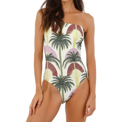 Malai Tropical Mystic Lunaria One-piece Swimsuit In Multi