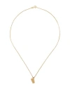 Malaika Raiss Woman Necklace Gold Size - 925/1000 Silver In Gold