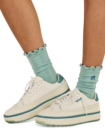 Malbon Allita Socks In Green