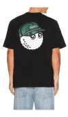 Malbon Bermuda Baldwin Tee In Black