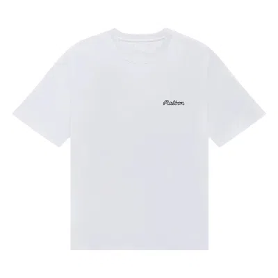 Pre-owned Malbon Bermuda Baldwin Tee 'white' | Men's Size L