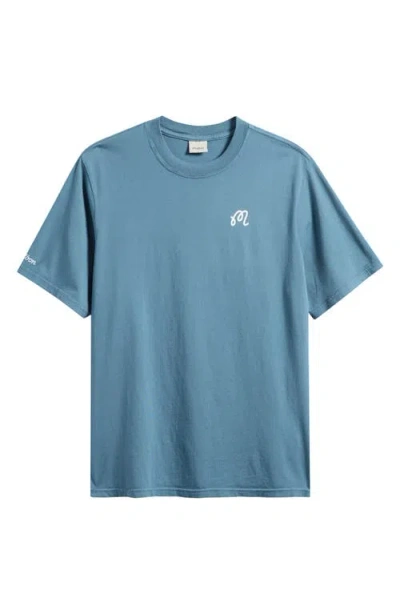 Malbon Bermuda Cotton Graphic T-shirt In Brown
