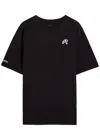 Malbon Bermuda Logo-print Cotton T-shirt In Black