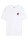 Malbon Bermuda Maxwell Logo-print Cotton T-shirt In White