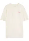 Malbon Bermuda Members Logo-print Cotton T-shirt In White